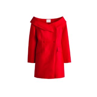 Crvena haljina bjelzer, H&M