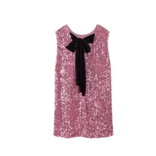 Mini haljina s mašnom na leđima, Sinsay