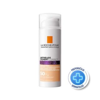 Anthelios Pigment Correct Medium SPF50+ Obojena krema za lice za zaštitu od pigmentacija nastalih izlaganjem suncu, La Roche Posay, FARMACIA