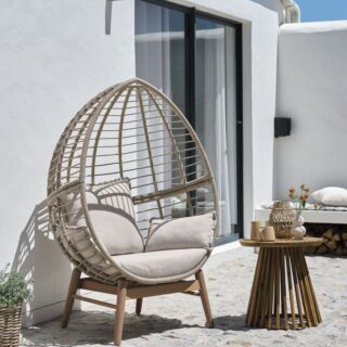 Lounge stolica VARMING natur, JYSK