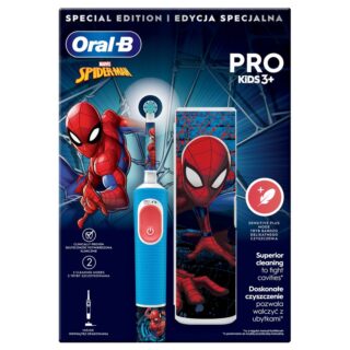 Četkica za zube OralB PRO Kids 3+ SPIDERMAN+putna torba, BIG BANG